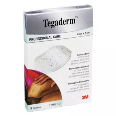 TEGADERM 3M Film 6x7 cm 1624NP, 5 adet TEGADERM 3M Film 6x7 cm 1624NP, 5 adet