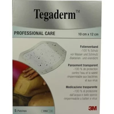 TEGADERM 3M Film 10x12 cm 1626NP, 5 adet