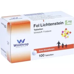 FOL Lichtenstein 5 mg tablet, 100 adet