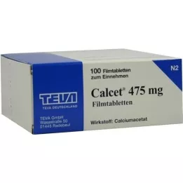 CALCET 475 mg film kaplı tablet, 100 adet