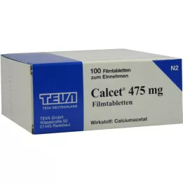 CALCET 475 mg film kaplı tablet, 100 adet