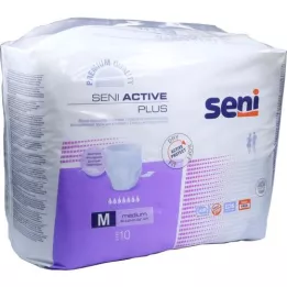 SENI Active Plus inkontinans külotu tek kullanımlık M, 10 adet