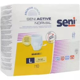 SENI Active Normal inkontinans külotu tek kullanımlık L, 10 adet