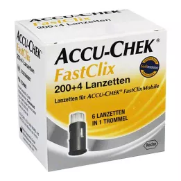 ACCU-CHEK FastClix lansetleri, 204 adet