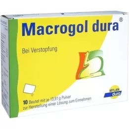 MACROGOL dura Plv.z.Herst.e.Lsg.z.Oral, 10 adet