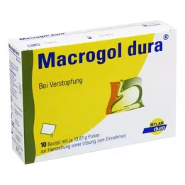 MACROGOL dura Plv.z.Herst.e.Lsg.z.Oral, 10 adet