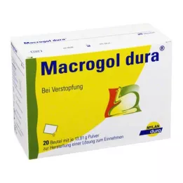 MACROGOL dura Plv.z.Herst.e.Lsg.z.Oral, 20 adet