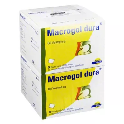 MACROGOL dura Plv.z.Herst.e.Lsg.z.Oral, 100 adet