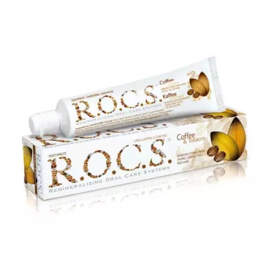 Rocs Yetişkin Kahvesi + Tütün Diş Macunu, 74 gr