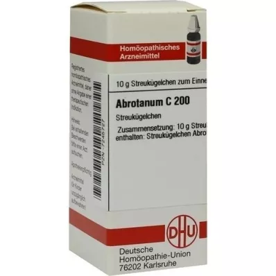 ABROTANUM C 200 globül, 10 g