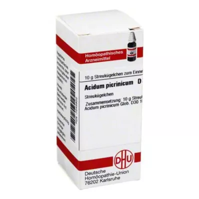 ACIDUM PICRINICUM D 30 globül, 10 g ACIDUM PICRINICUM D 30 globül, 10 g