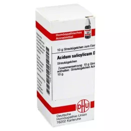 ACIDUM SALICYLICUM D 4 globül, 10 g