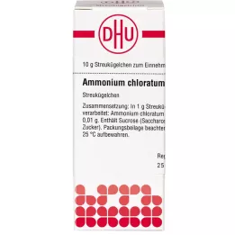 AMMONIUM CHLORATUM C 200 globül, 10 g