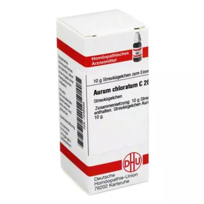 DHU Aurum chloratum C 200 kürecikler, 10 g