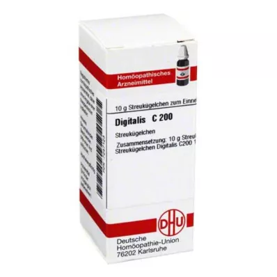 DIGITALIS C 200 globül, 10 g