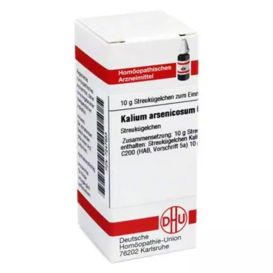 KALIUM ARSENICOSUM C 200 globül, 10 g