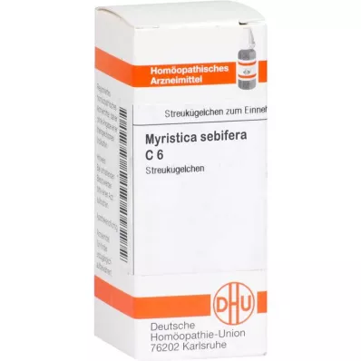 DHU Myristica sebifera C 6 kürecikler, 10 g DHU Myristica sebifera C 6 kürecikler, 10 g