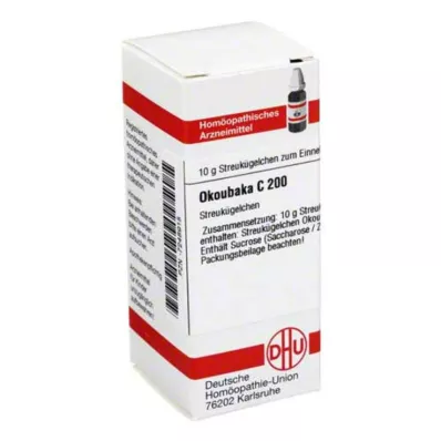 DHU Okoubaka C 200 kürecikler, 10 g