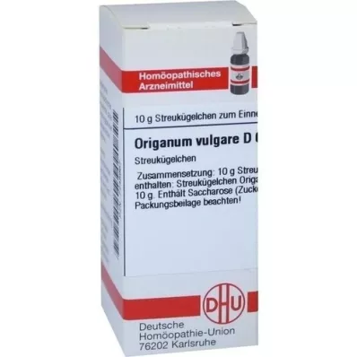 ORIGANUM VULGARE D 6 globül, 10 g