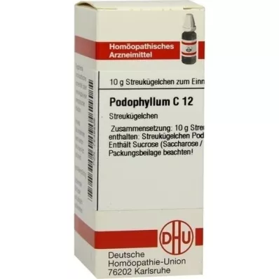 PODOPHYLLUM C 12 globül, 10 g