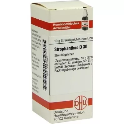 STROPHANTHUS D 30 globül, 10 g
