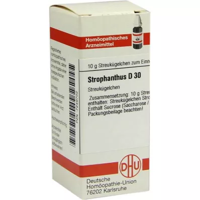 STROPHANTHUS D 30 globül, 10 g STROPHANTHUS D 30 globül, 10 g