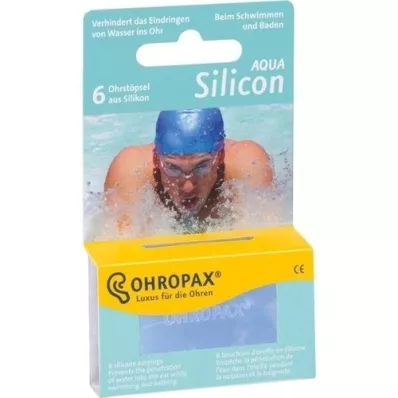 OHROPAX Silicon Aqua, 6 adet