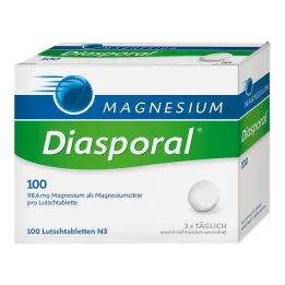 MAGNESIUM DIASPORAL 100 pastil, 100 adet