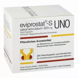 EVIPROSTAT-S sabal serrulatum 320 uno kapsül, 200 adet