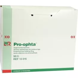 PRO-OPHTA Steril olmayan delikli kompresler, 50 adet