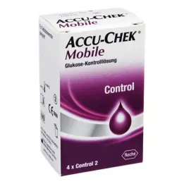 ACCU-CHEK Mobil kontrol solüsyonu 4 adet tek kullanımlık aplikatör, 1X4 adet