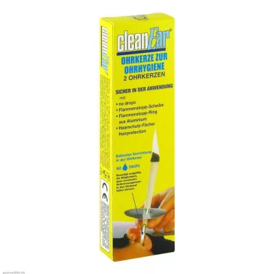Kulak mumları Cleanear, 2 adet