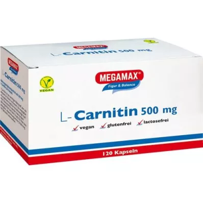 L-CARNITIN 500 mg Megamax Kapsül, 120 Kapsül