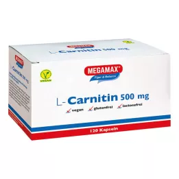 L-CARNITIN 500 mg Megamax Kapsül, 120 Kapsül