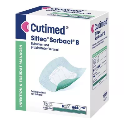 Cutimed Siltec Sorbact PU-bandaj 15x15 cm, 12 adet Cutimed Siltec Sorbact PU-bandaj 15x15 cm, 12 adet