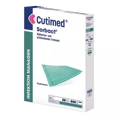 CUTIMED Sorbact emici kompres 10x10 cm, 6 adet