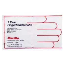 HANDSCHUHE Pamuk beden 11 üst uzunluk, 2 adet