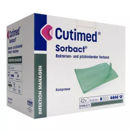 CUTIMED Sorbact kompres 4x6 cm, 42 adet
