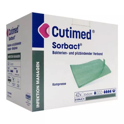 Cutimed Sorbact kompres 4x6 cm, 42 adet Cutimed Sorbact kompres 4x6 cm, 42 adet