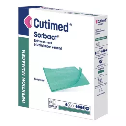 CUTIMED Sorbact kompres 7x9 cm, 6 adet