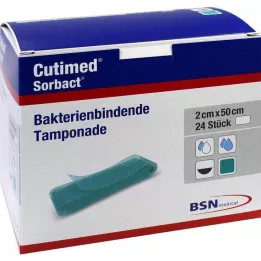 CUTIMED Sorbact tamponad 2x50 cm, 24 adet