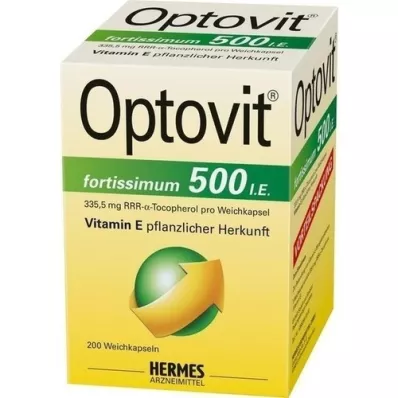OPTOVIT fortissimum 500 kapsül, 200 adet
