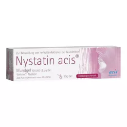 Nistatin asit oral jel, 25 g