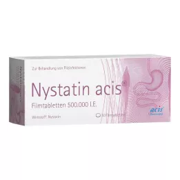 Nystatin asit film kaplı tabletler, 50 adet