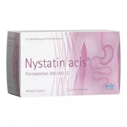 Nystatin asit film kaplı tabletler, 100 adet