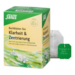 BACHBLÜTEN TEE Clarity &amp; Centration Bio Salus, 15 adet