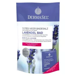 DERMASEL Ölü Deniz Banyo Tuzları+Lavanta SPA, 1 P
