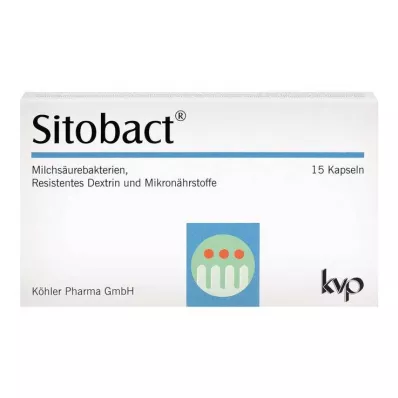 Sitobact kapsülleri, 15 adet