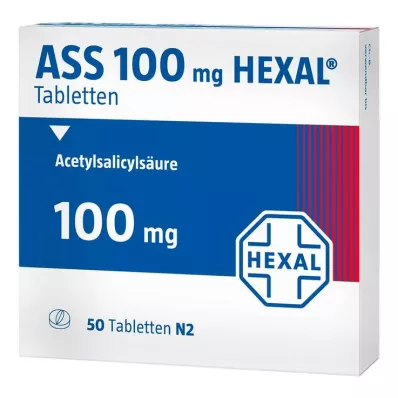 ASS 100 Hexal tablet, 50 adet ASS 100 Hexal tablet, 50 adet