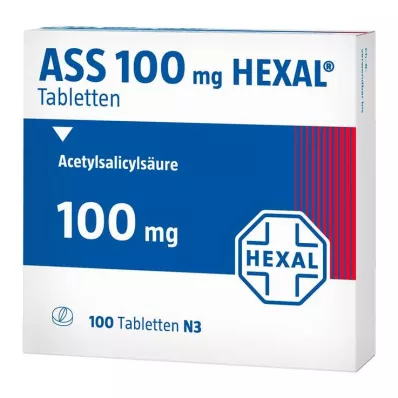 ASS 100 Hexal tablet, 100 adet